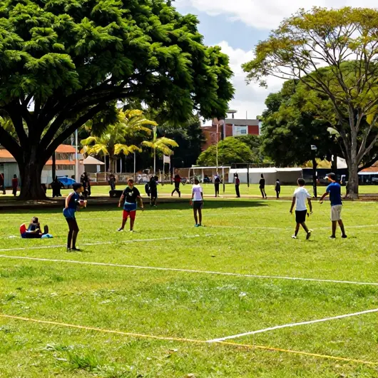 Descubra a Praça de Esportes