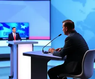 Debate da TV Liberal: candidatos ao governo do PA trocam acusações e discutem sobre saúde e concessão de água